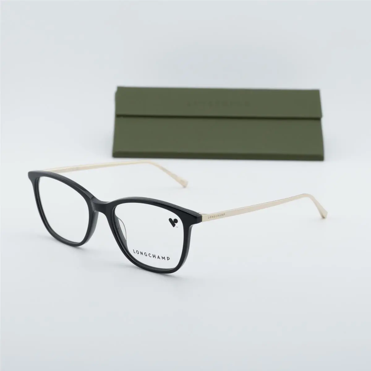 LO2606 001 Black 51mm Eyeglasses by Longchamp