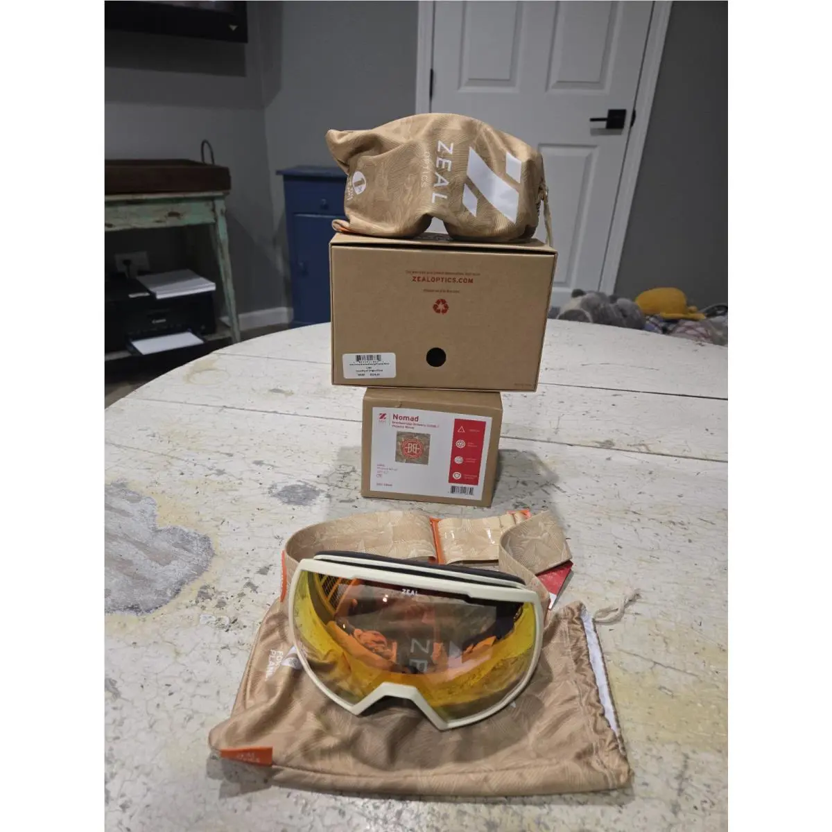 Nomad Snow Goggles Goggles 2pairs Retail by Zeal Optics