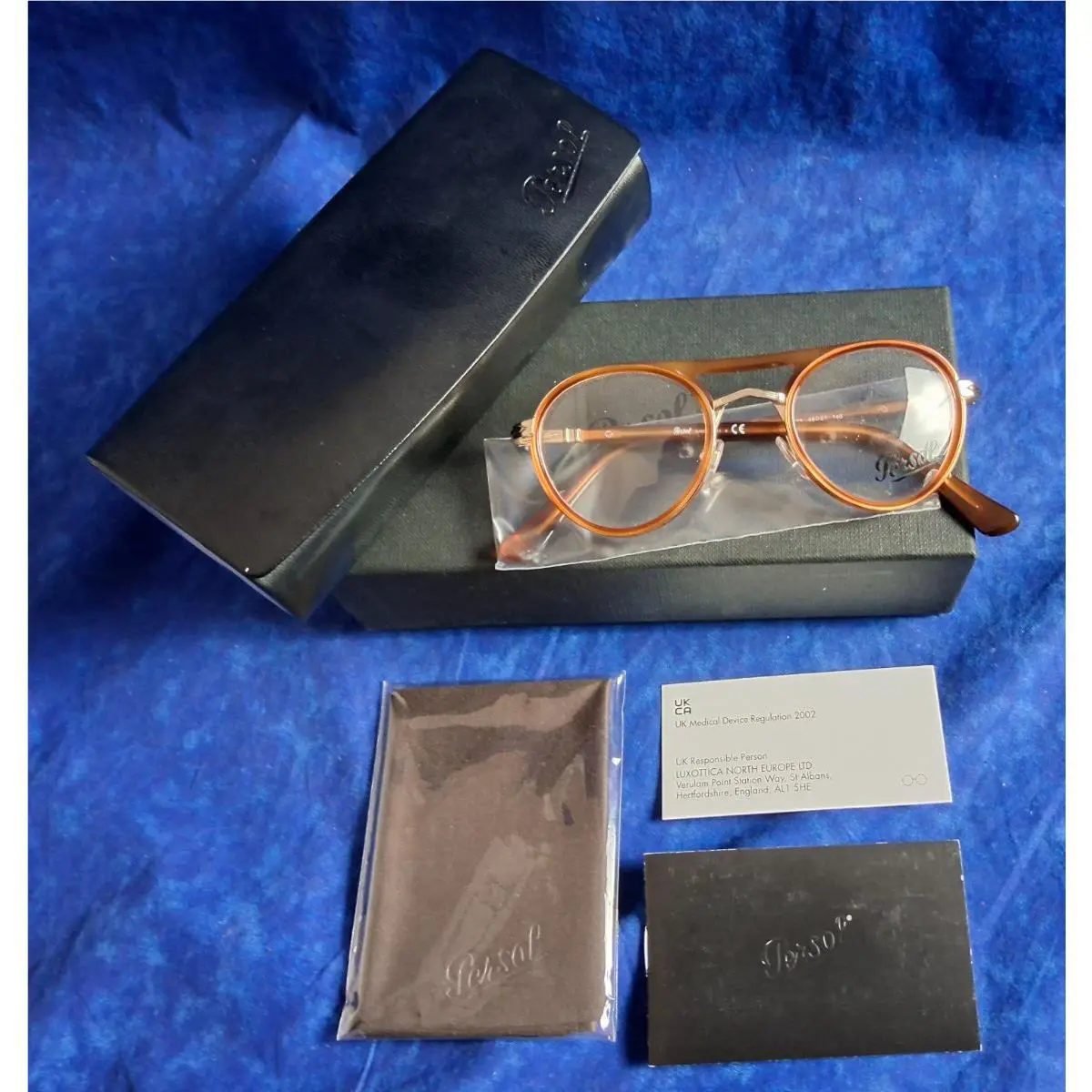 Persol PO2485V 1145 Terra Di Siena Demo Lens