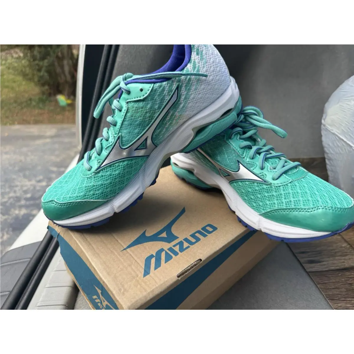 Mizuno shoes - Mizuno Wave Rider 19 - Wave Rider - Green 7