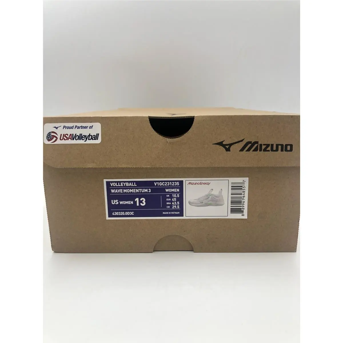 Mizuno shoes - MIZUNO WAVE MOMENTUM 3 - WAVE MOMENTUM - V1GC231235 - White 3