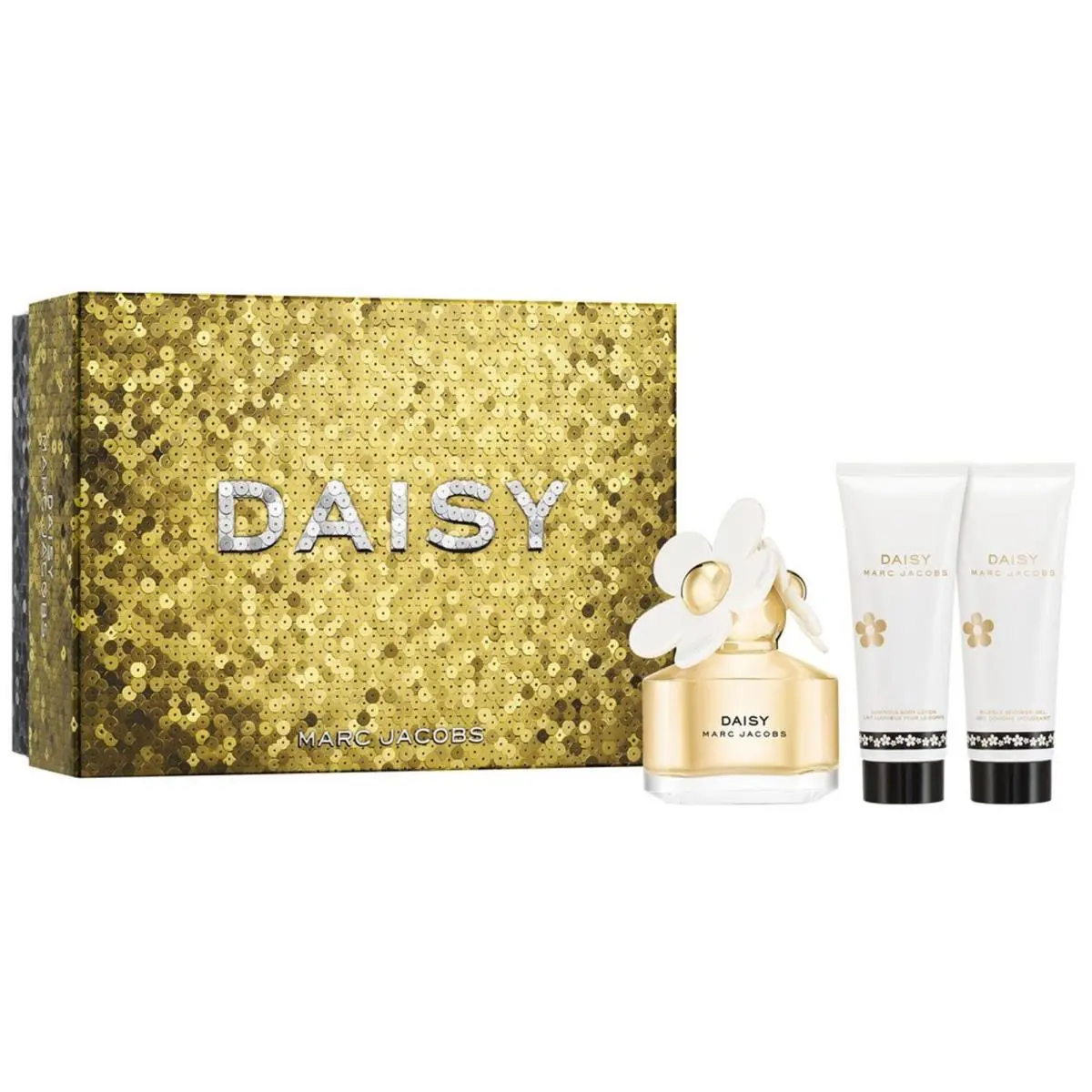 Daisy by Marc Jacobs For Women 3 Pcs Gift Set 1.6 oz Edt Spray + Lotion + Gel