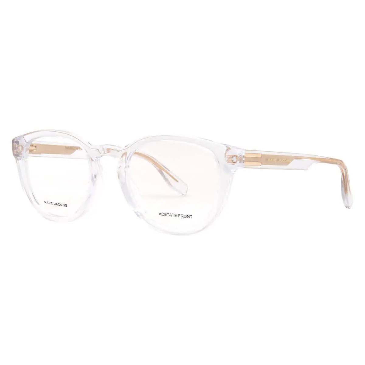 Marc Jacobs Demo Oval Men`s Eyeglasses Marc 721 0900 51 Marc 721 0900 51 - Clear, Frame: Clear