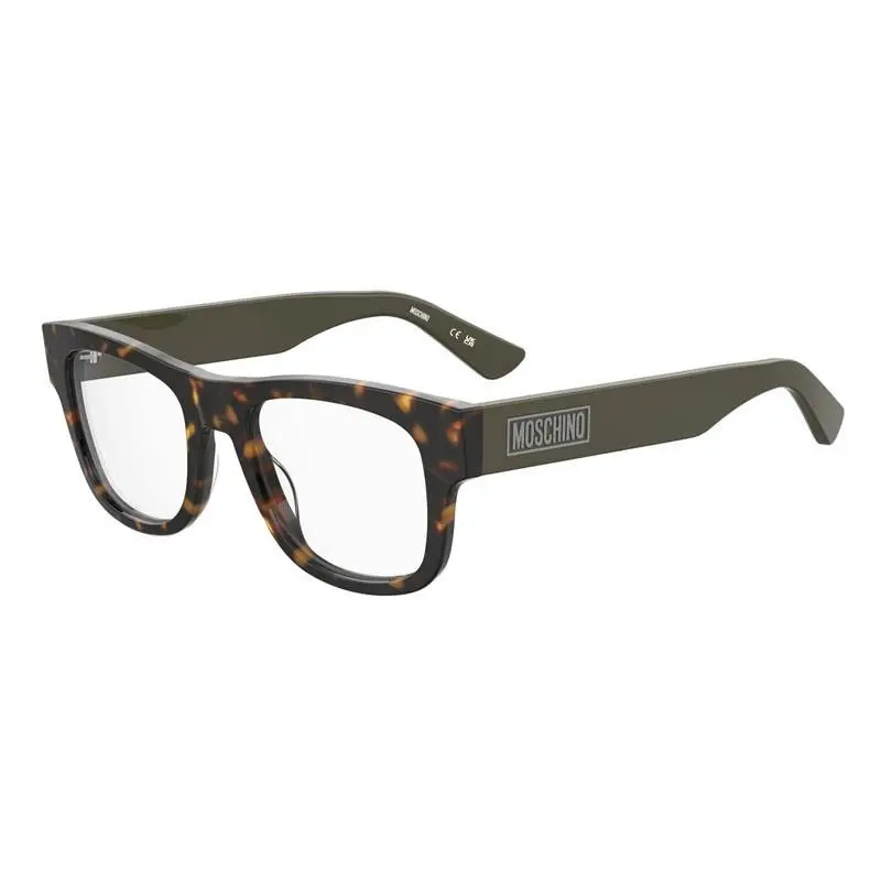MOS646 0086 00 Havana 52mm Eyeglasses by Moschino