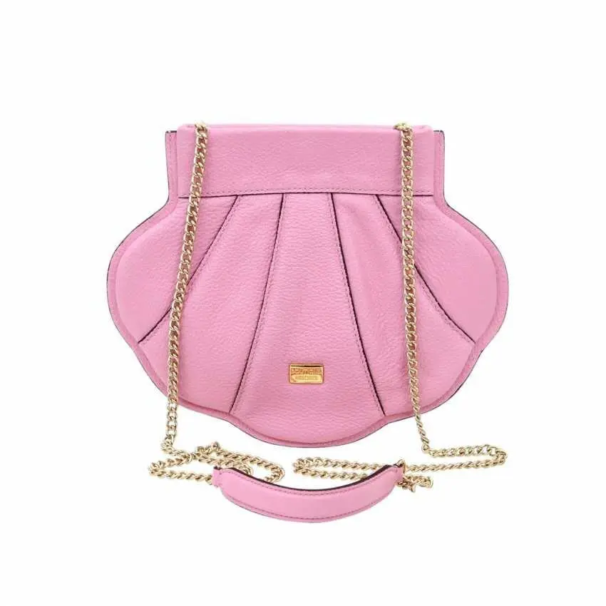 Boutique Moschino Shell Pink Bag 151541 - Exterior: Pink