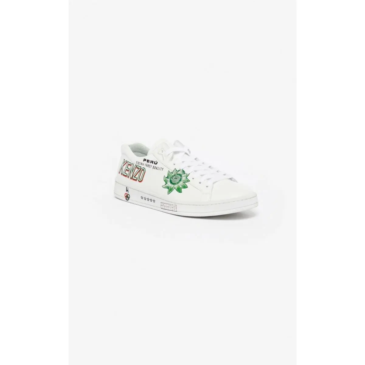 Kenzo Rice Bag Tennix Low Top Sneaker White FR 43 US 9.5