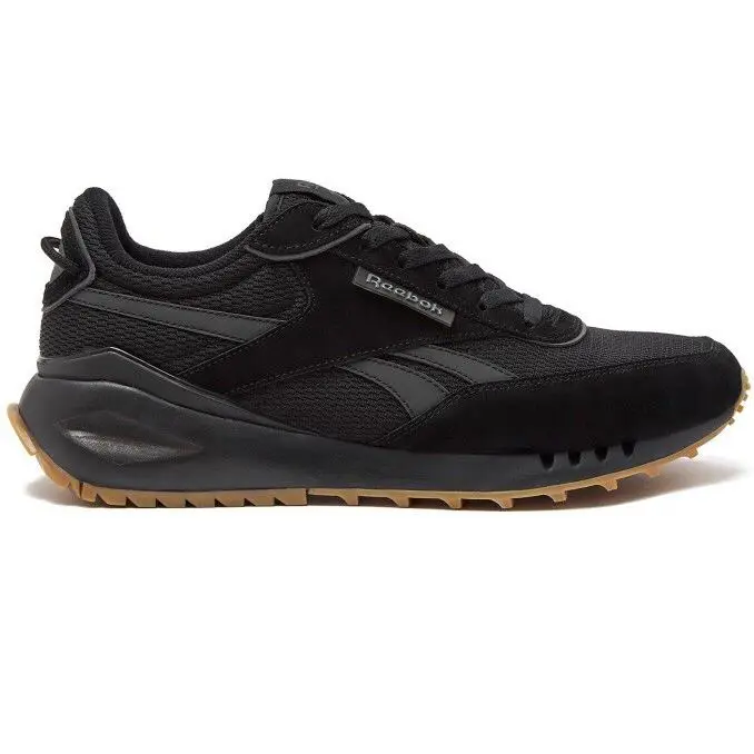 Reebok Classic Forte Racer Othrolite Workout Sport Trainer Black/gum Size 9.5 - Black
