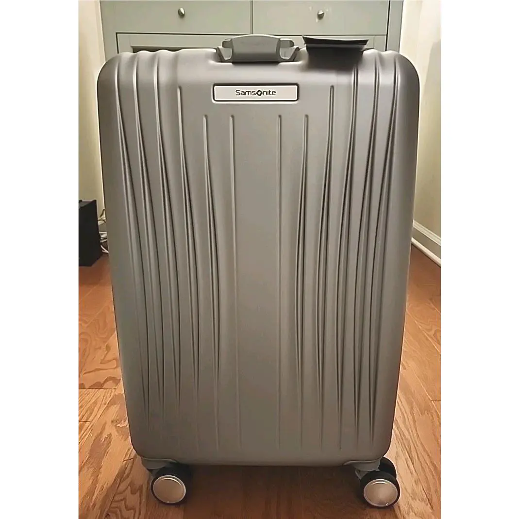 Samsonite Opto 3 Carry-on Spinner Arctic Silver