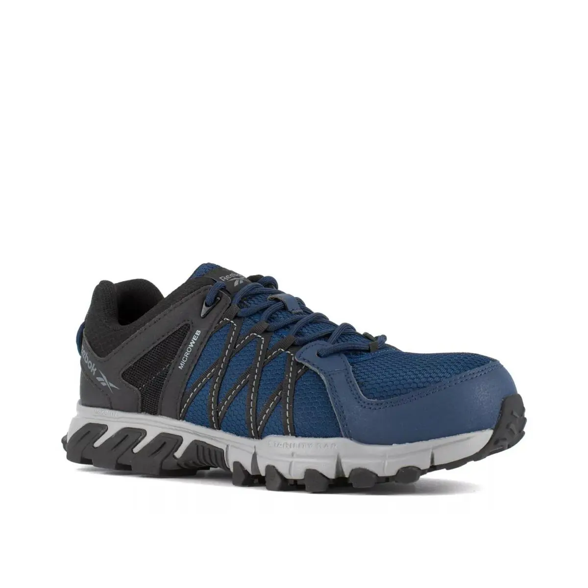 Man`s Boots Reebok Work Trailgrip Alloy Toe Work Boot - Navy