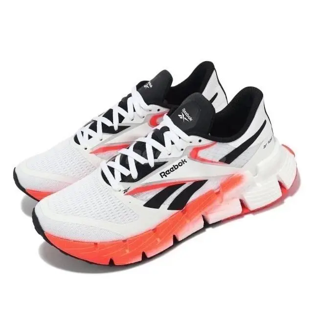 Reebok shoes - Reebok FloatZig - FloatZig - 100206596 - White, Manufacturer: Footwear White/Orange Flare/Core Black 3