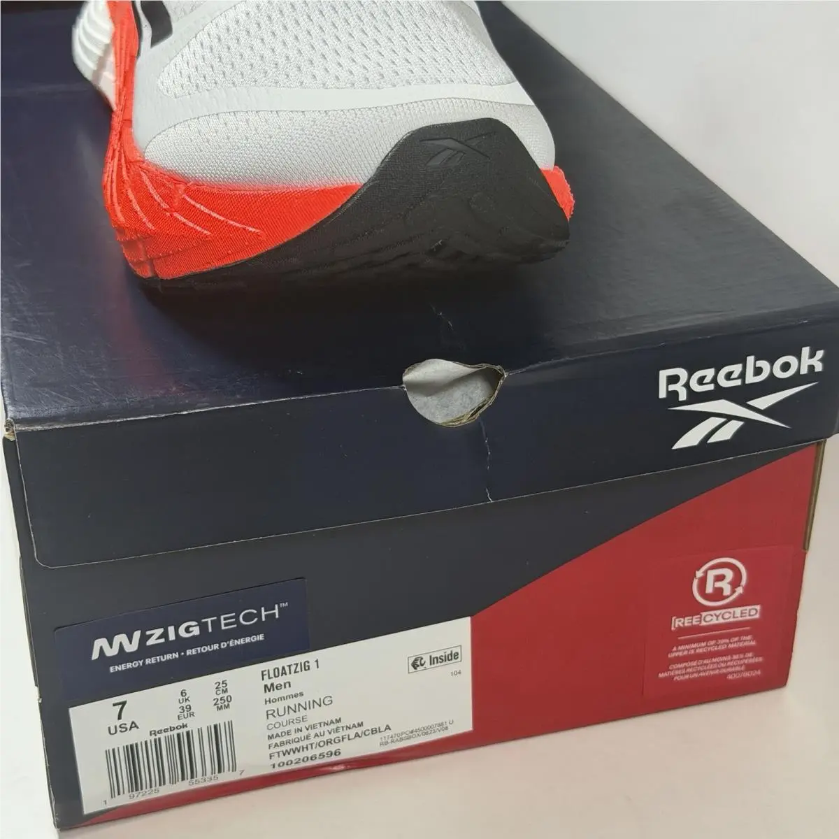 Reebok shoes - Reebok Floatzig 1 - Floatzig - 100206596 - White 1