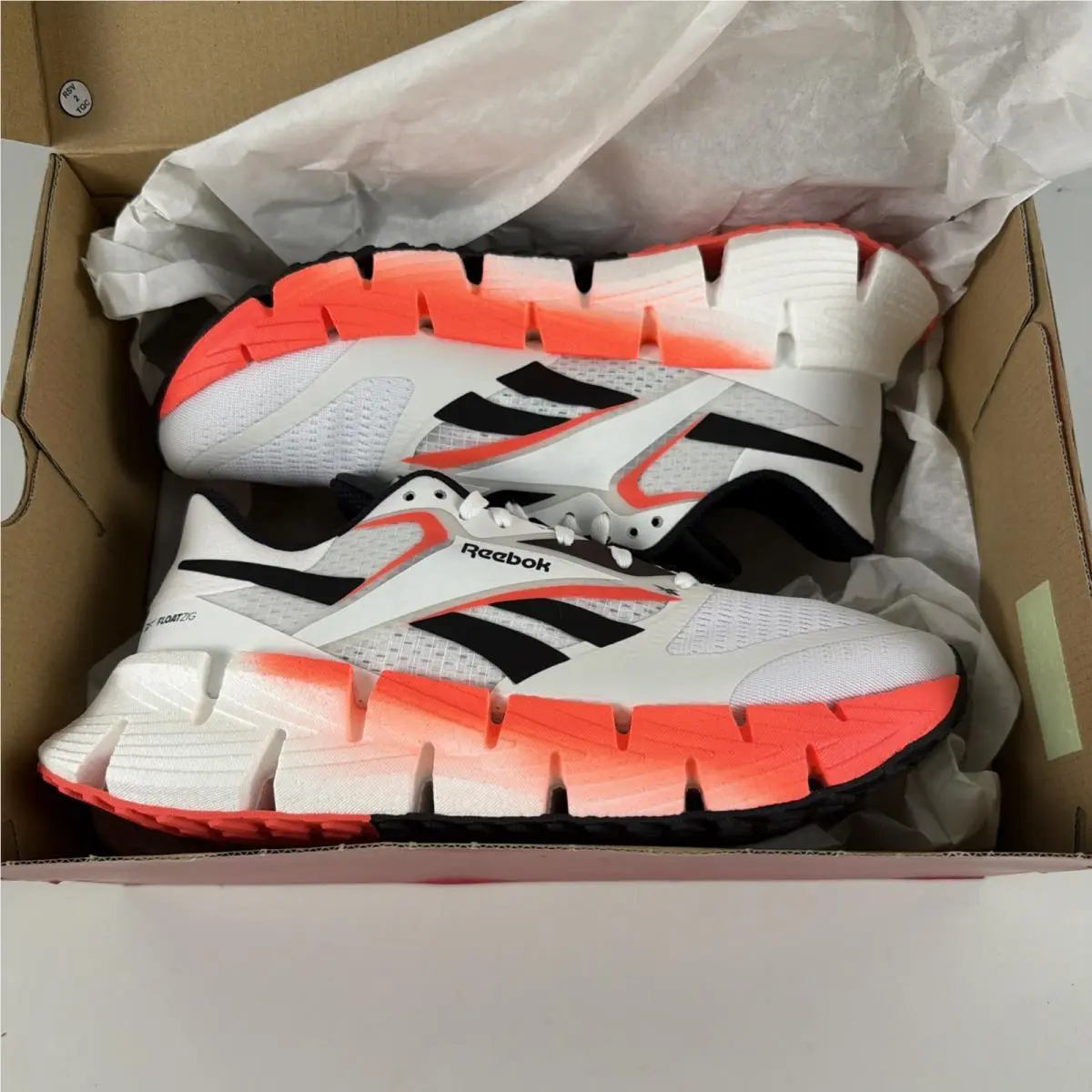Reebok shoes - Floatzig 1 - Floatzig - 100206596 - White/Orange Flair/Core Black 13