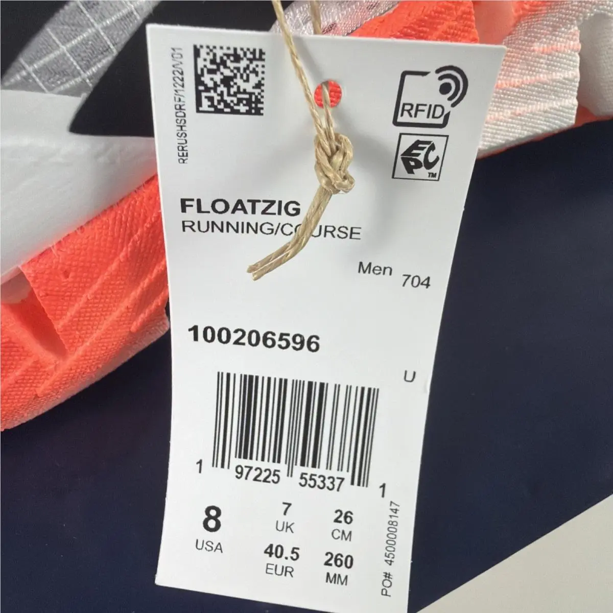 Reebok shoes - Floatzig 1 - Floatzig - 100206596 - White/Orange Flair/Core Black 0