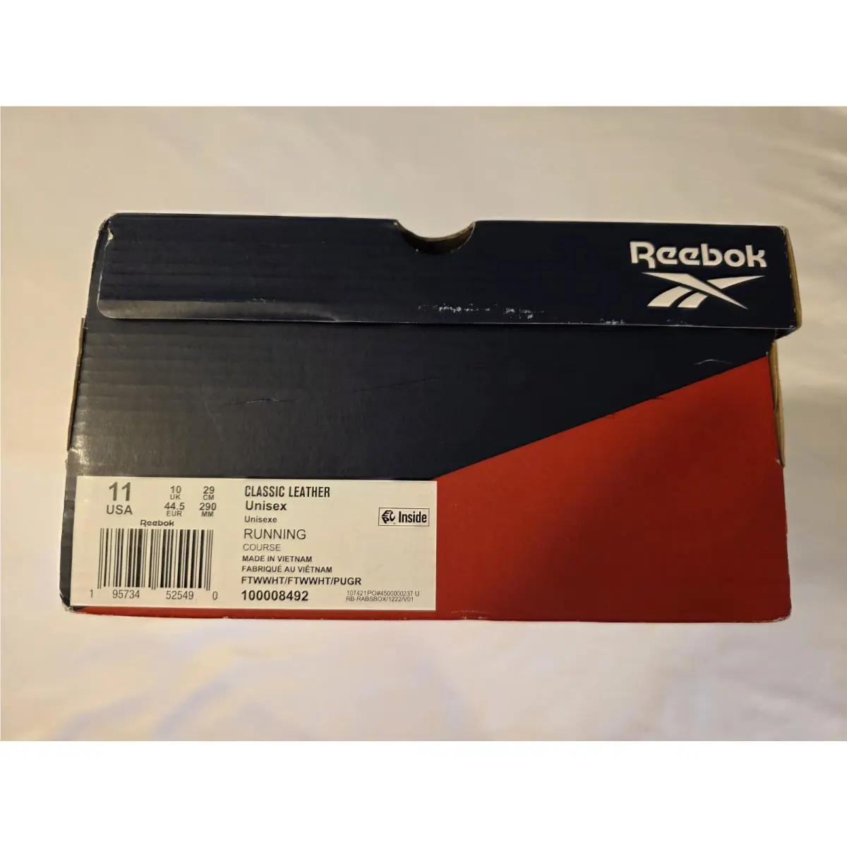Reebok shoes - Classic Leather - Classic Leather - 100008492 - White (UPC: 195734525490) 6