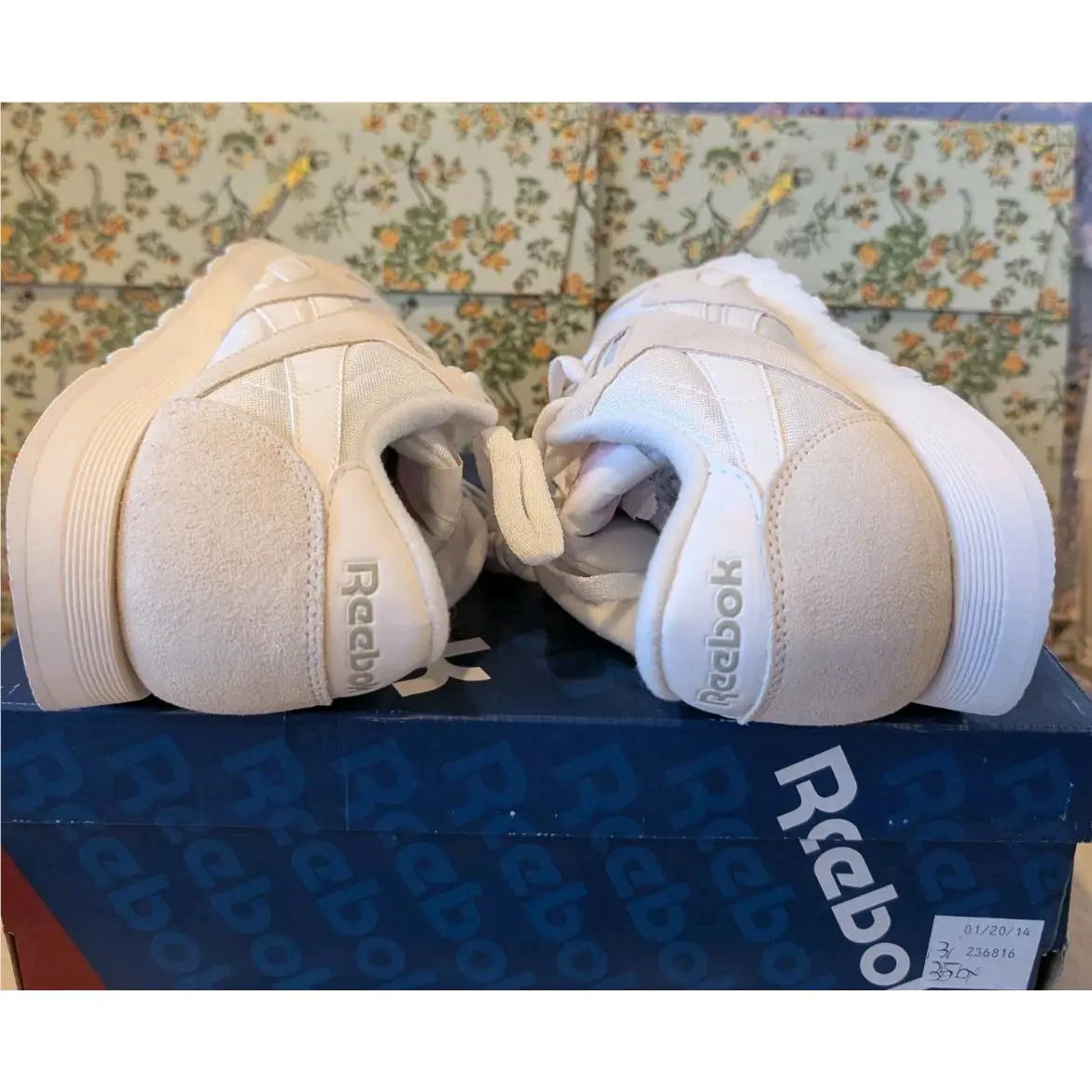 Reebok shoes - Reebok Classic Nylon - Classic Nylon - white/ light gray 5