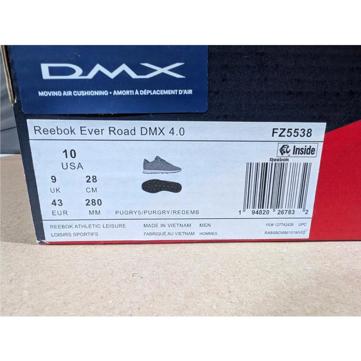 Reebok shoes - Reebok Ever Road - Ever Road - FZ5538 - Gray (UPC: 194820267832) 12