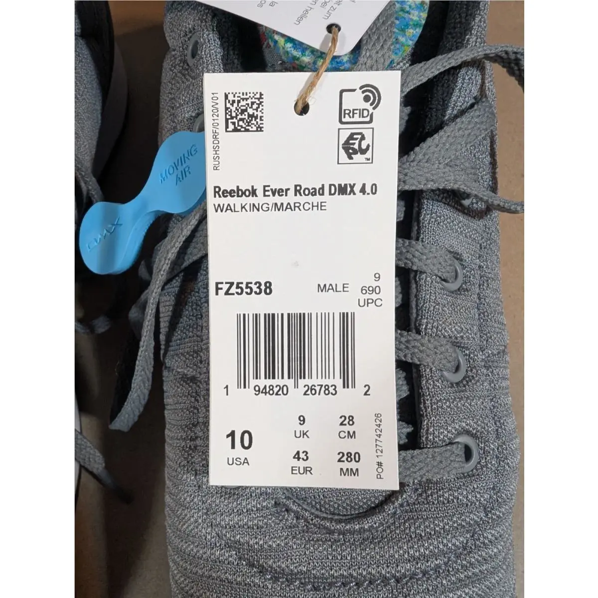 Reebok shoes - Reebok Ever Road - Ever Road - FZ5538 - Gray (UPC: 194820267832) 5