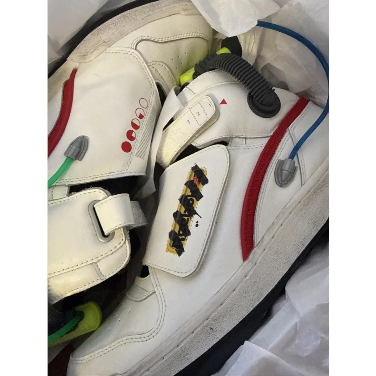 Reebok shoes - Reebok Ghostbusters x Ghost Smashers - GX1648 - Footwear White/Pure Grey 8/Scarlet 3