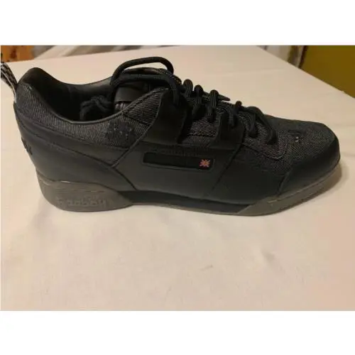 Reebok shoes - Workout Lo Plus EXB - Workout Plus EXB - CN3571ftc00c - Black/Trek Grey/Yellow (UPC: 191040614118) 11