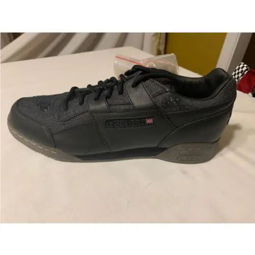 Reebok shoes - Workout Lo Plus EXB - Workout Plus EXB - CN3571ftc00c - Black/Trek Grey/Yellow (UPC: 191040614118) 14