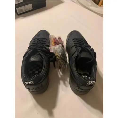 Reebok shoes - Workout Lo Plus EXB - Workout Plus EXB - CN3571ftc00c - Black/Trek Grey/Yellow (UPC: 191040614118) 3