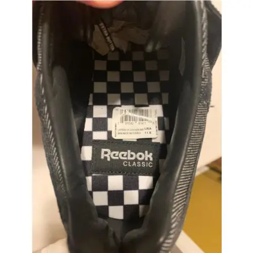 Reebok shoes - Workout Lo Plus EXB - Workout Plus EXB - CN3571ftc00c - Black/Trek Grey/Yellow (UPC: 191040614118) 5