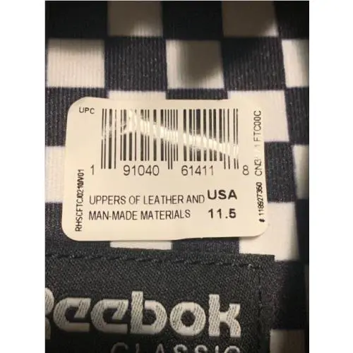 Reebok shoes - Workout Lo Plus EXB - Workout Plus EXB - CN3571ftc00c - Black/Trek Grey/Yellow (UPC: 191040614118) 7