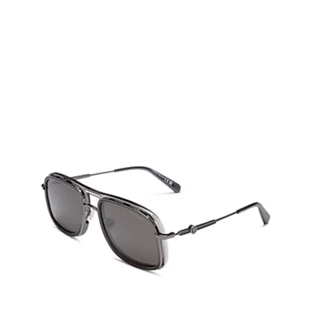 Moncler Kontour Aviator Sunglasses 56mm