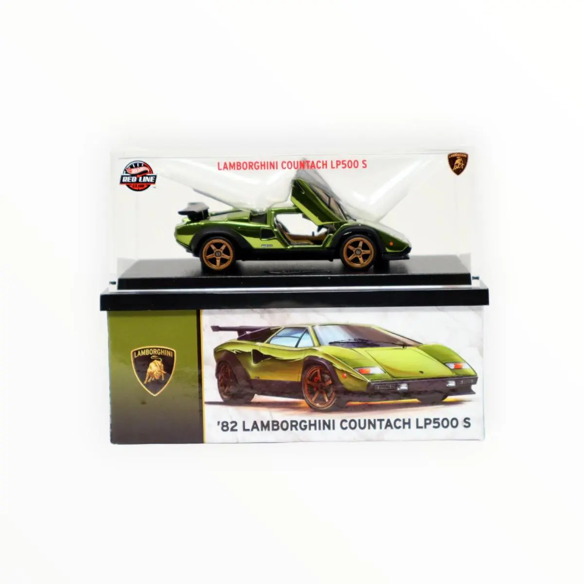 Hot Wheels `82 Lamborghini Countach LP500 S - Antifreeze - 2022 Rlc A - Antifreeze