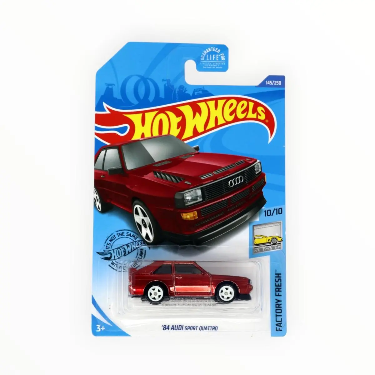 Hot Wheels `84 Audi Sport Quattro 145/250 - Super Treasure Hunt - 2020 A