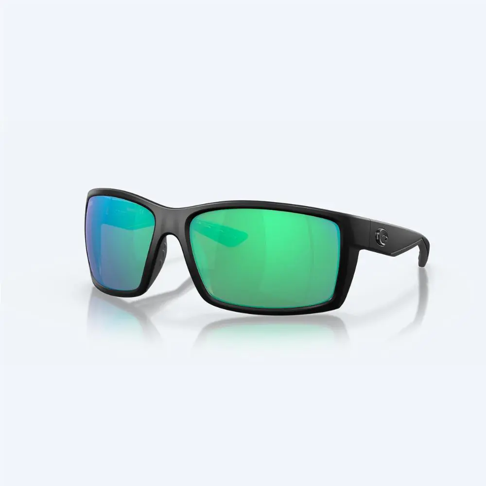 Costa Del Mar Reefton Pro Polarized Sunglasses Matte Black / Rose Glass 580G