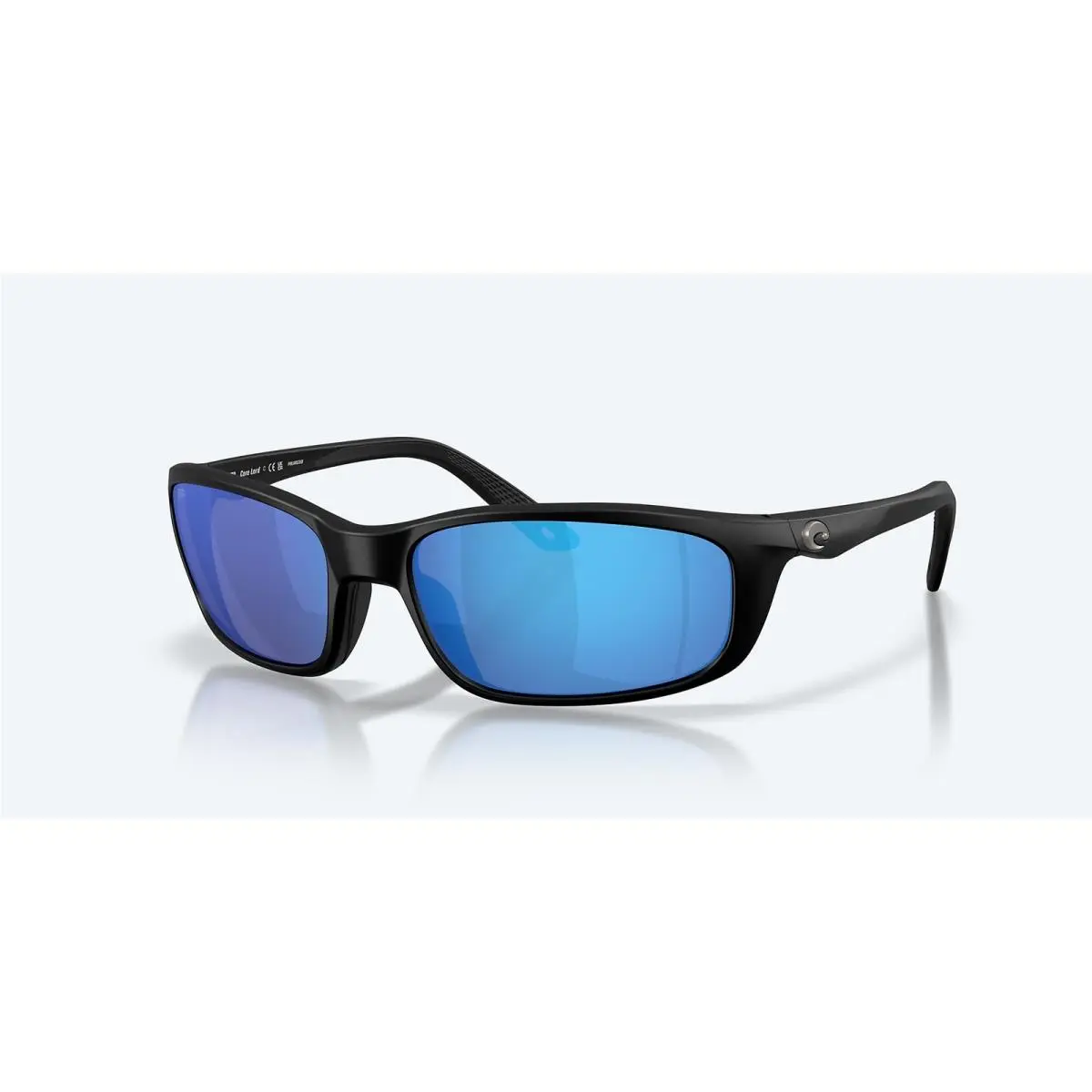 Costa Del Mar Brine II Matte Black/blue Mirror 580G Polarized 59 mm Sunglasses