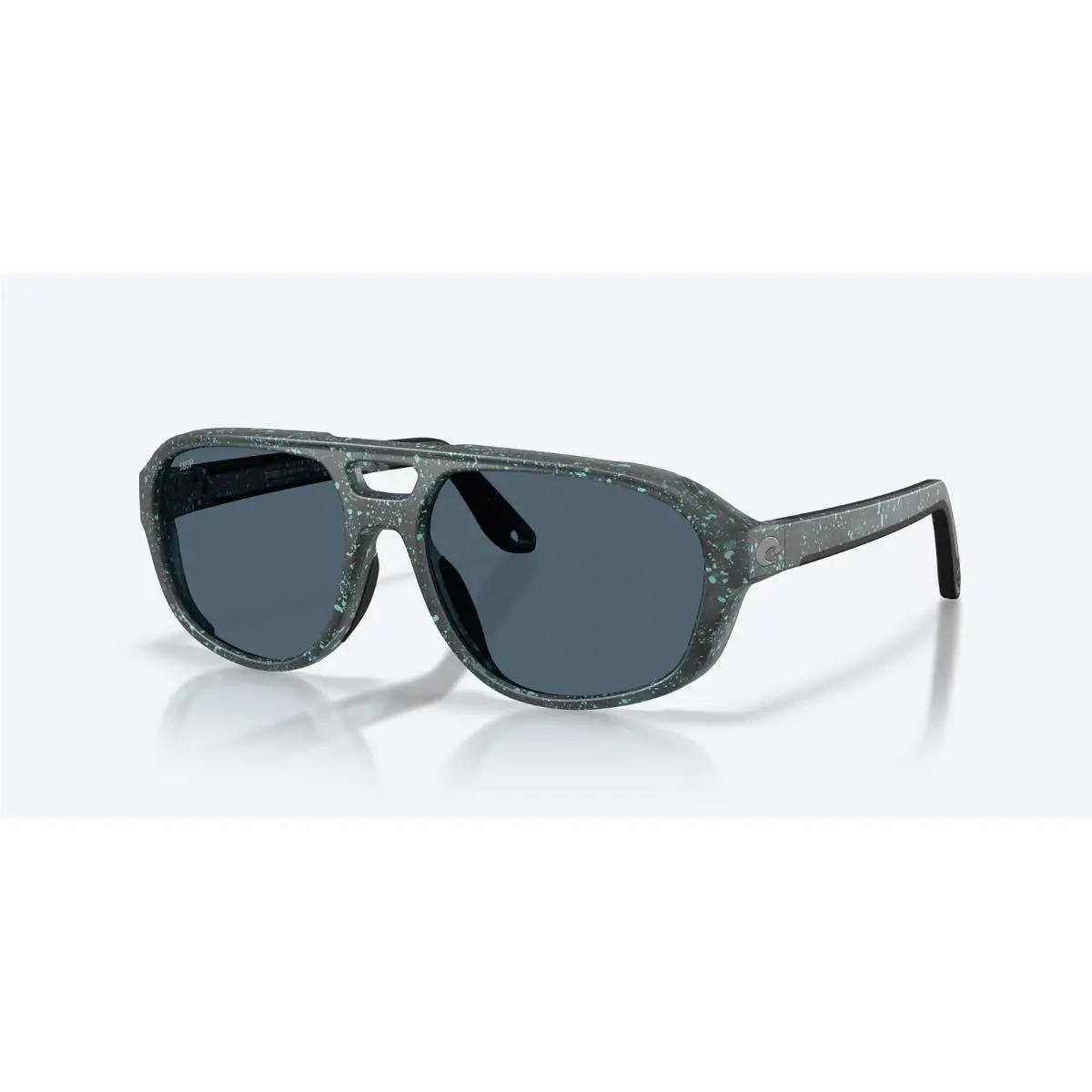 Costa Del Mar Sunglasses Street Heat Aqua Drip / Gray Polarized Plastic 580P