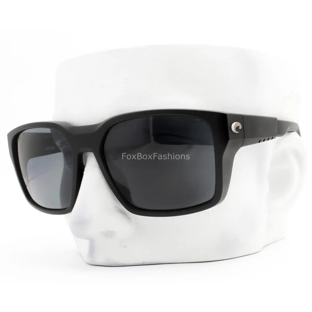 Sunglasses Tailwalker Matte Black Polarized 580P Adjustable Temple by Costa Del Mar