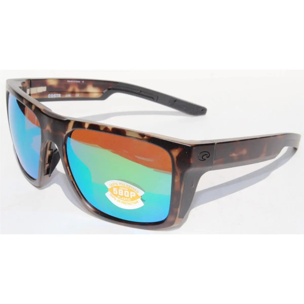 Costa Del Mar Lido Polarized Sunglasses Wetlands/green Mirror 580P