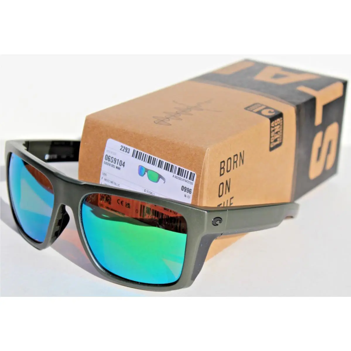 Costa Del Mar Lido Polarized Sunglasses Moss Metallic/green Mirror 580P