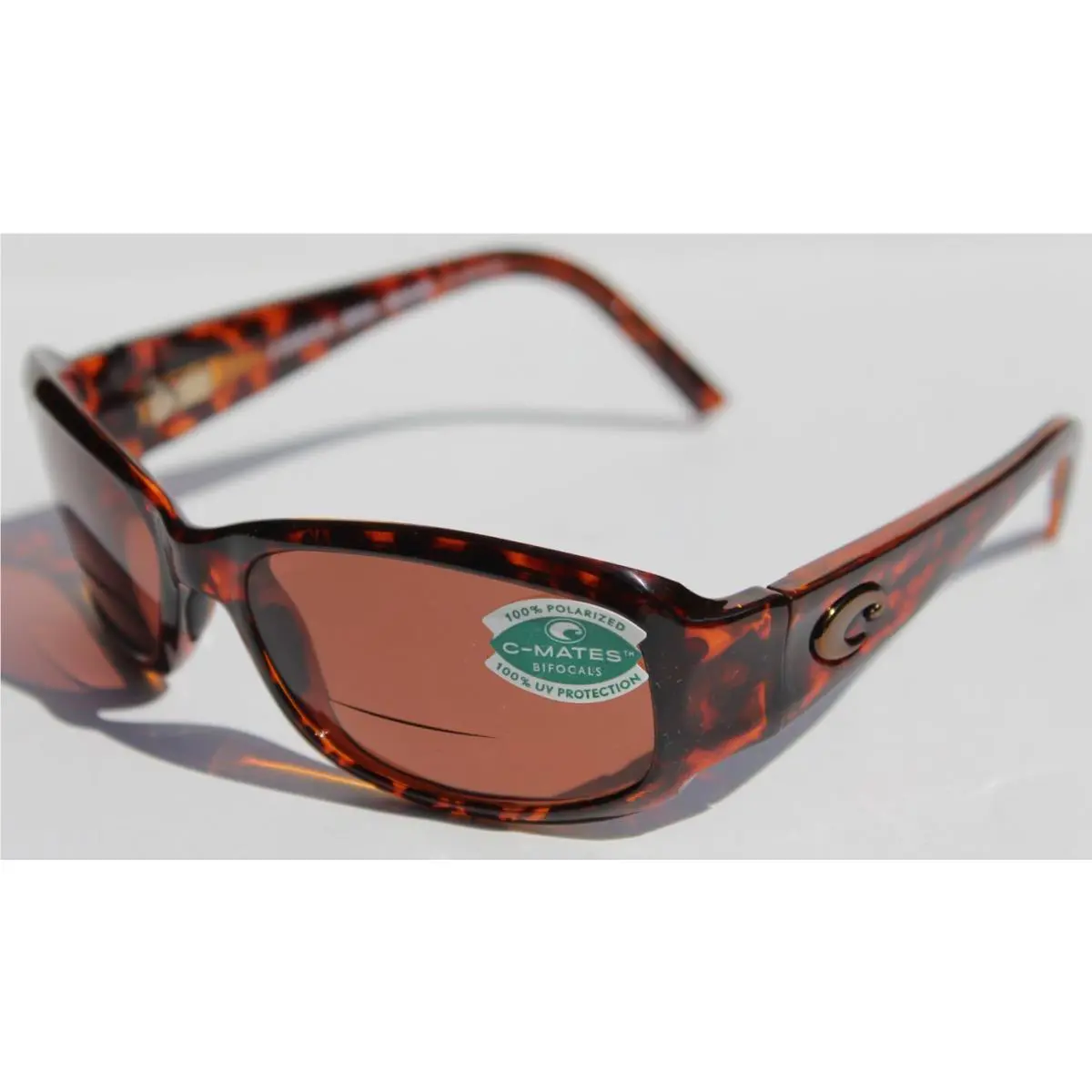 Costa Del Mar Vela +1.75 Bifocal C-mates Polarized Sunglasses Tortoise/amber