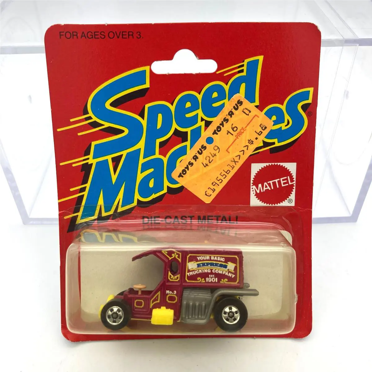Vintage Hot Wheels Speed Machines T-totaller Magenta Blackwall BW Malaysia 1982
