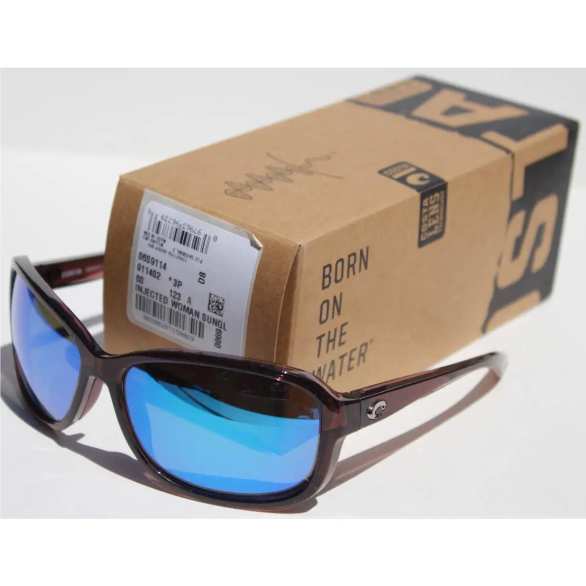 Costa Del Mar Seadrift Polarized Sunglasses Womens Urchin/blue 580G 60mm