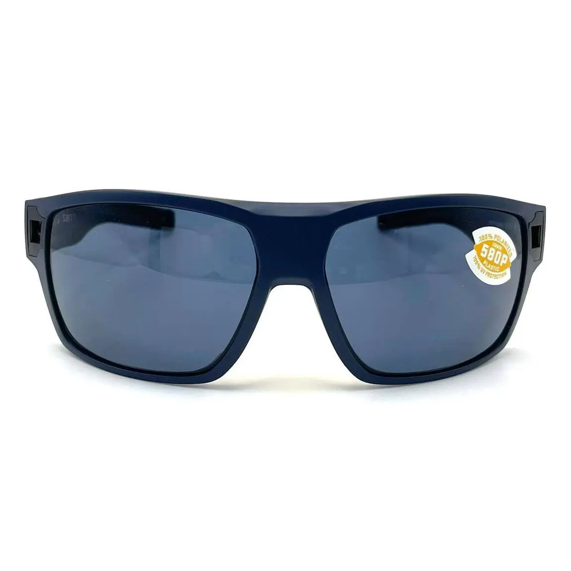 Costa Del Mar Diego Sunglasses Matte Midnight Blue/gray 580Plastic