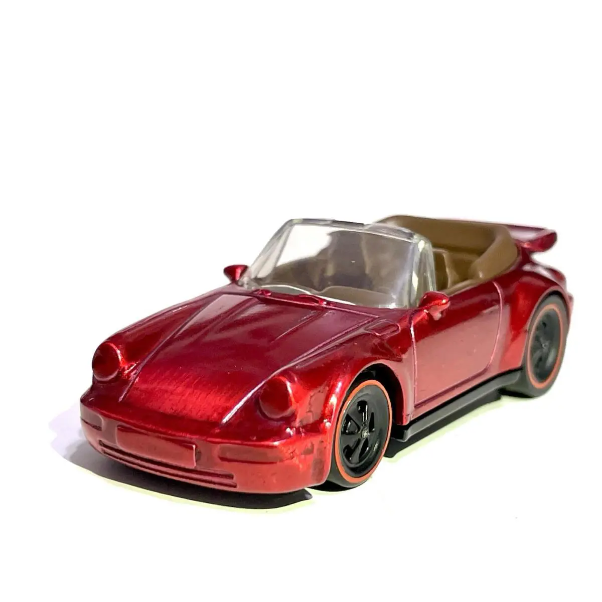 Hot Wheels Custom Made Redline Porsche 911 Turbo Spectraflame Red Diecast