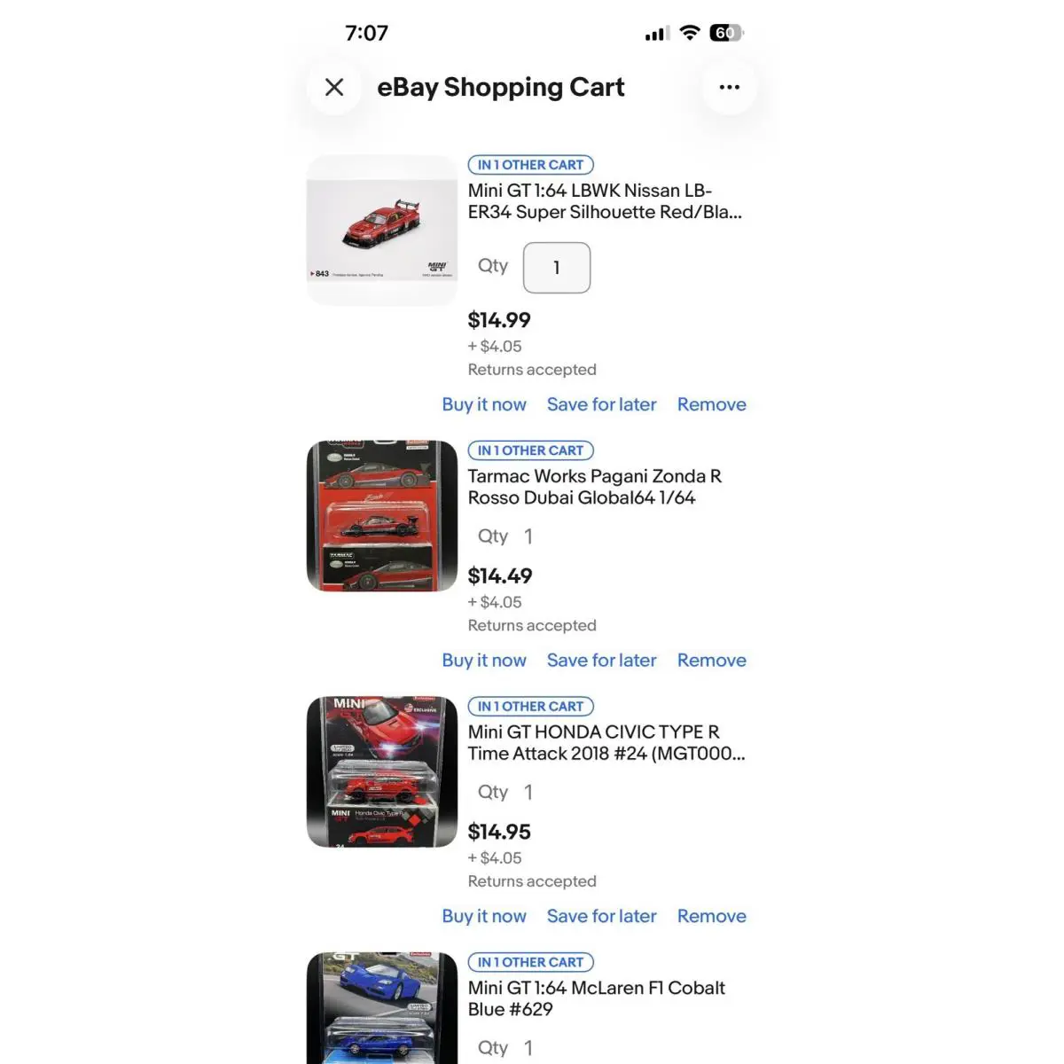 Customer Bundle: alfz76463 - Red