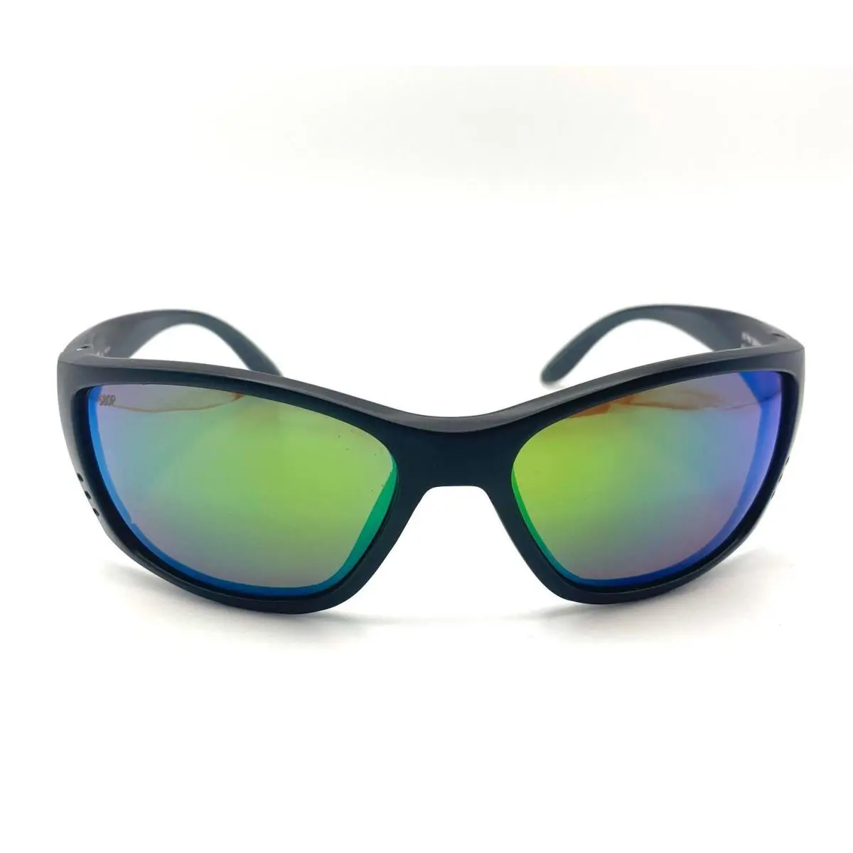 Costa Del Mar Fisch Sunglasses Black/green Mirror 580Plastic