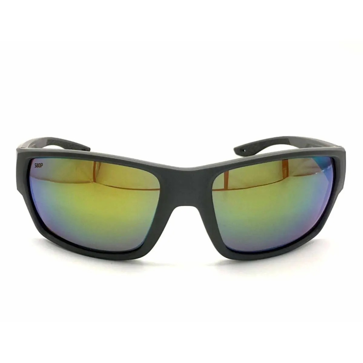 Costa Del Mar Tailfin Sunglasses Matte Gray/green Mirror 580Plastic