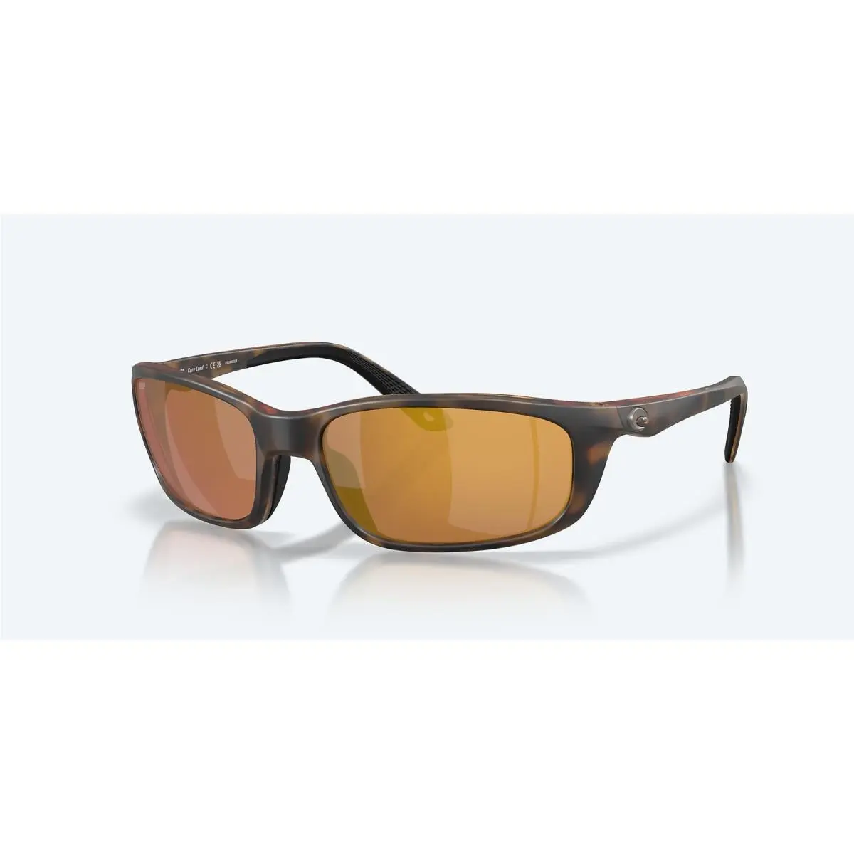 Costa Del Mar Brine II Matte Tortoise/gold Mirror 580P Polarized 59mm Sunglasses