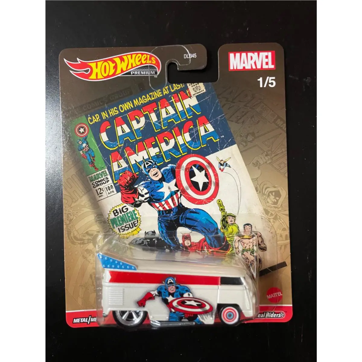 Hot Wheels Premium 2020 Pop Culture Marvel Comics Set of 5 Cars