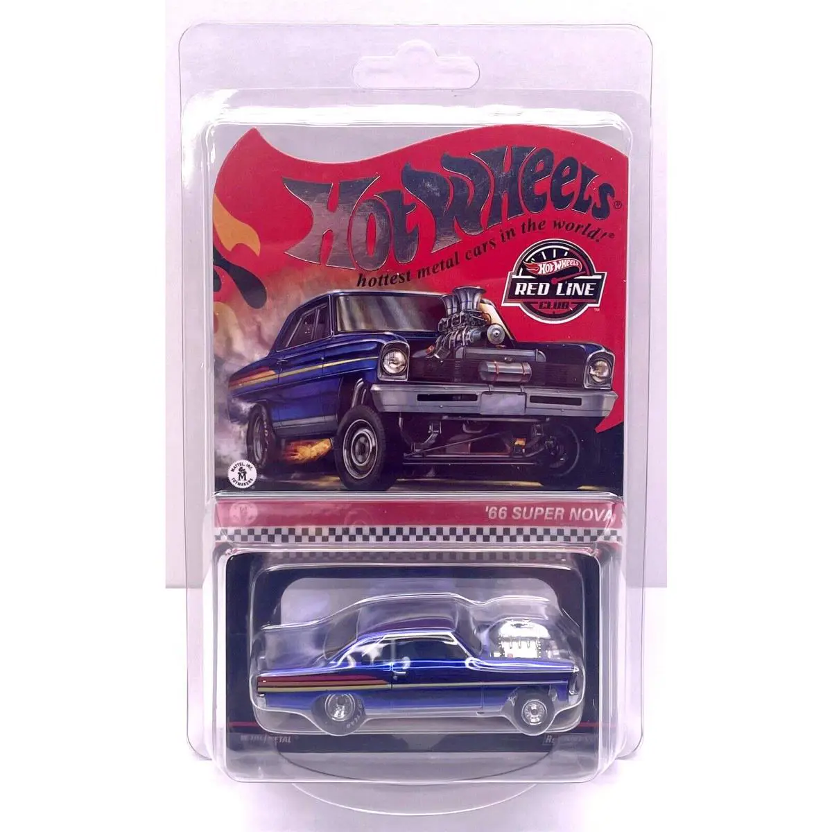 2023 Hot Wheels Rlc Exclusive `66 Chevy Super Nova - Blue