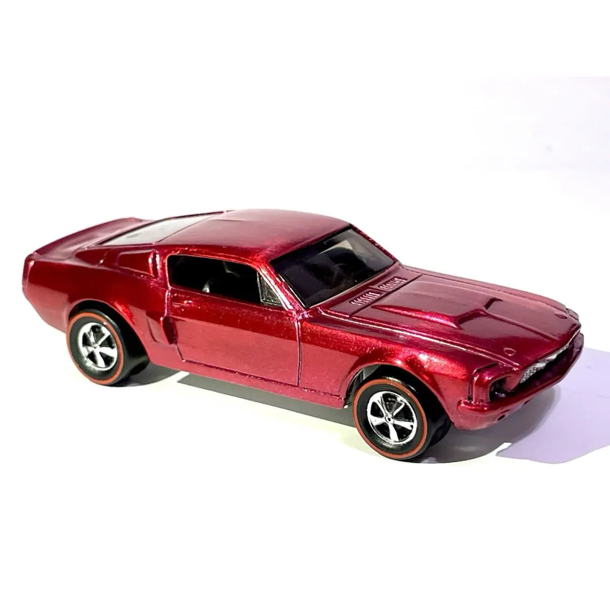 Hot Wheels Custom Made Redline Mustang ‘60 Shelby GT500 Diecast Spectraflame