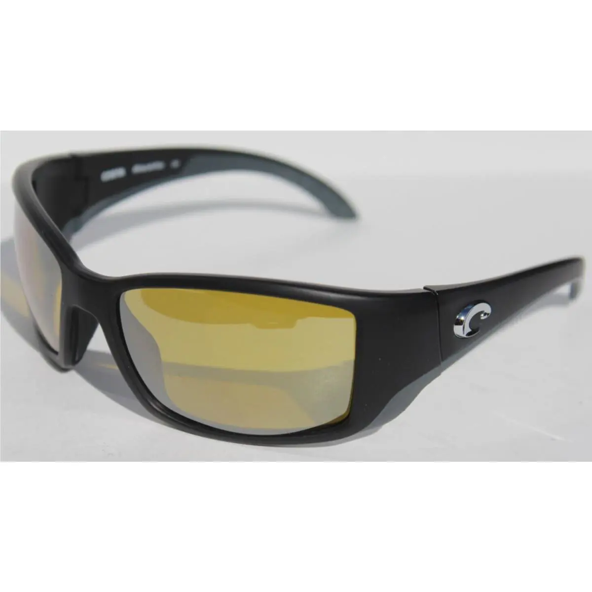 Costa Del Mar Blackfin 580 Polarized Sunglasses Matte Black/sunrise 580P