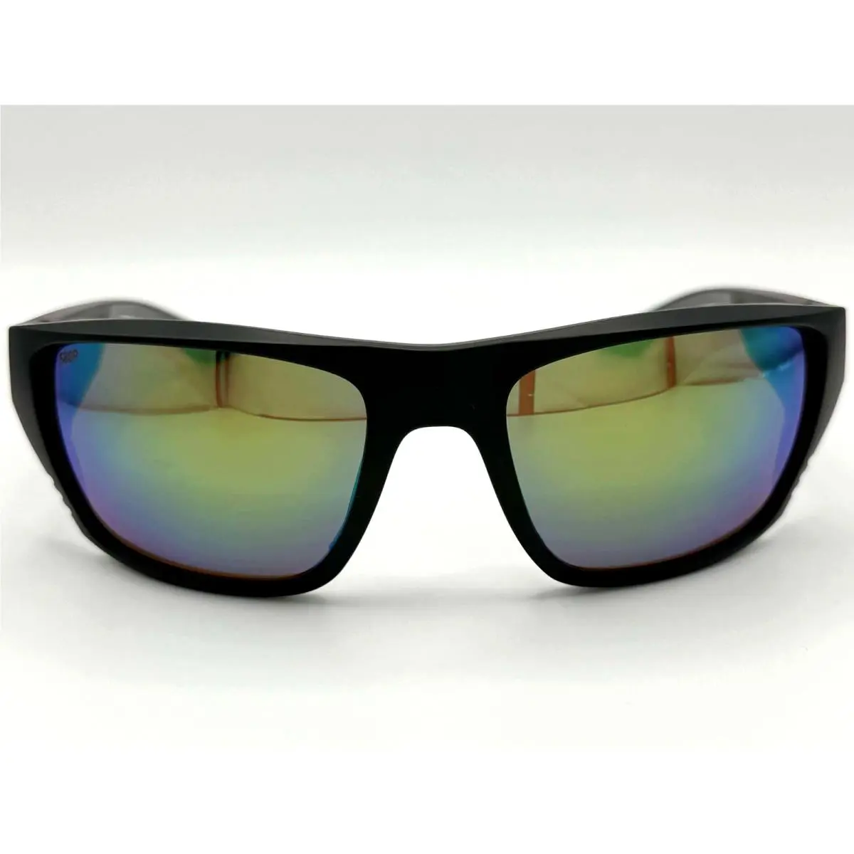 Costa Del Mar Finlet Sunglasses Matte Black/green Mirror 580Plastic